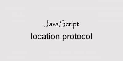 javascript location.protocol