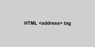 htal address tag