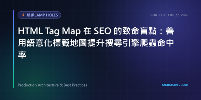 HTML map 標籤在 SEO 的致命盲點：善用影像地圖（Image Map）屬性提升搜尋引擎爬蟲命中率 特色圖片